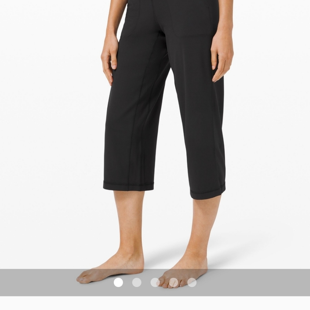 Lululemon align wide leg super high rise crop